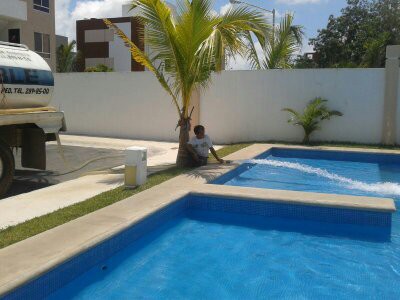 abastecimiento de alberca