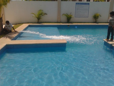 abastecimiento de alberca