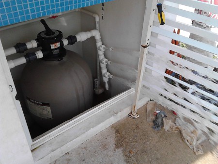 retrolavado al filtro