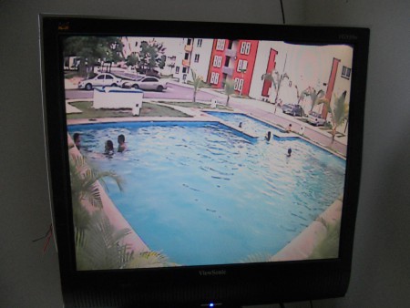 cctv en area de alberca