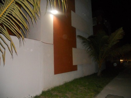 colocacion de reflector en exterior