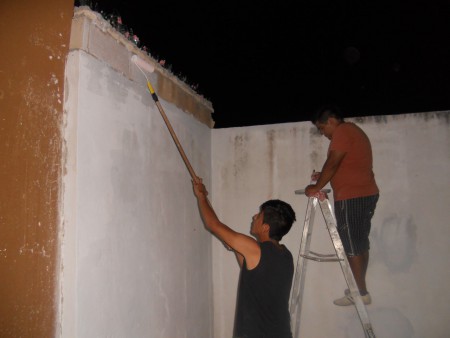 pintado de barda perimetral