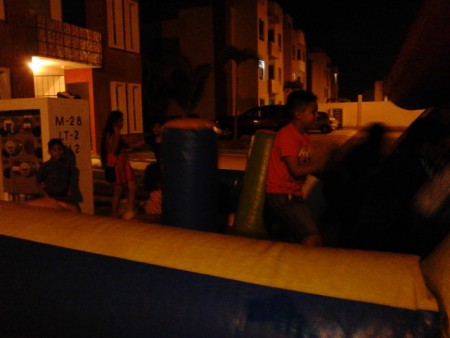 inflable para la posada